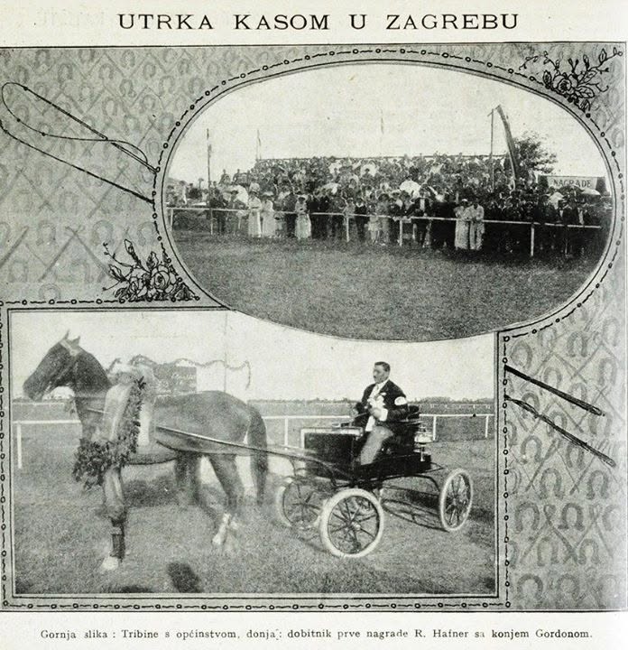 Kasačke utrke 1915. godine, Črnomerec